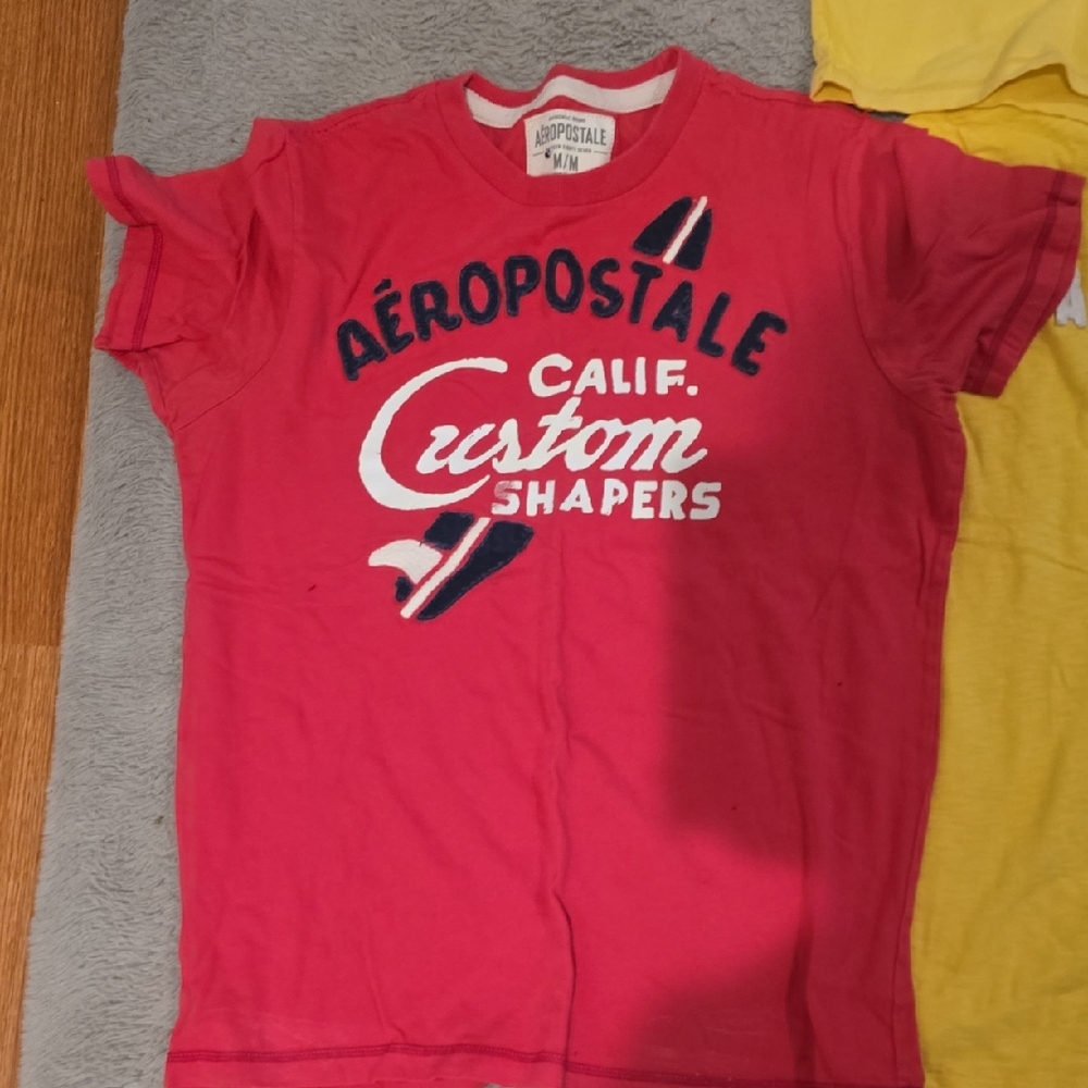Aeropostale Red Graphic Tee for Men 4 Og Them
